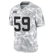 Arctic Camo Youth Blake Lynch Kansas City Chiefs Limited 2024 Salute to Service Jersey