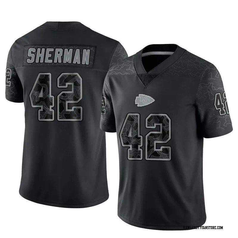 Men's Nike Anthony Sherman Red Kansas City Chiefs Team Game Jersey