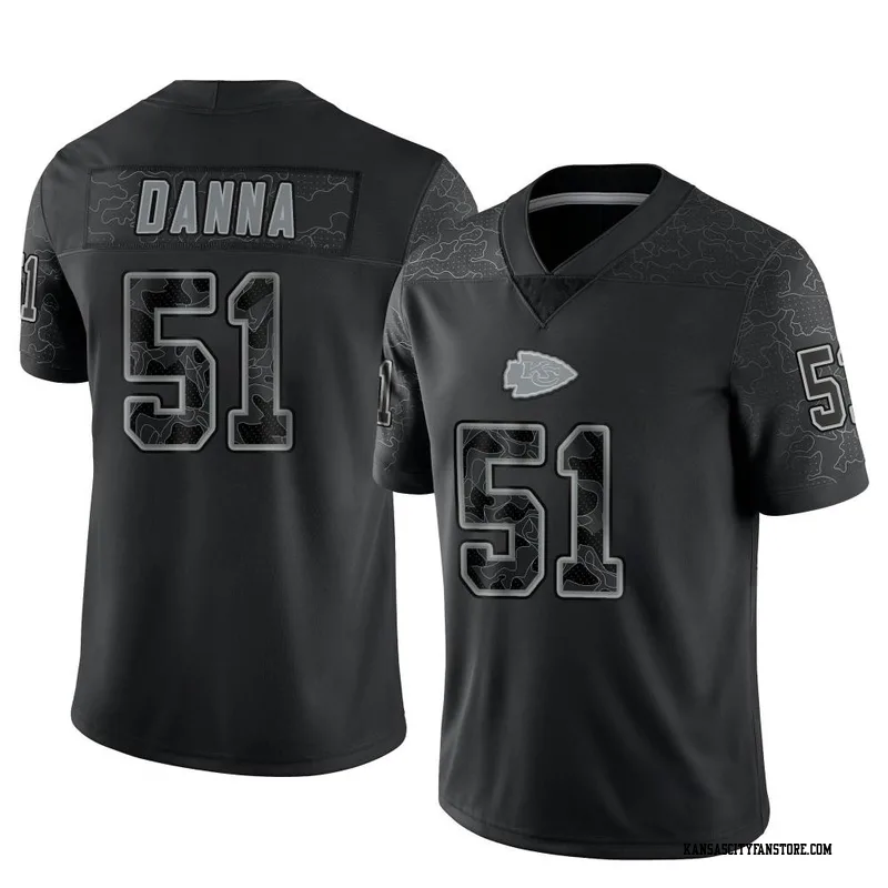 Mike Danna 51 Kansas City Chiefs Super Bowl LVII Champions 3 Stars Men Game  Jersey - Red - Bluefink