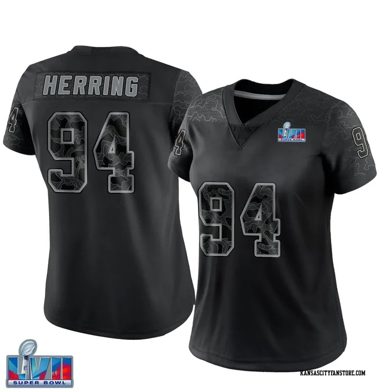 Malik Herring Kansas City Chiefs Nike Team Game Player Jersey - Red