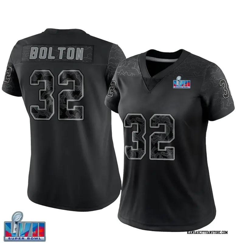 Kansas City Chiefs Nick Bolton Super Bowl LVII Split Red-Black Football  Jersey • Kybershop