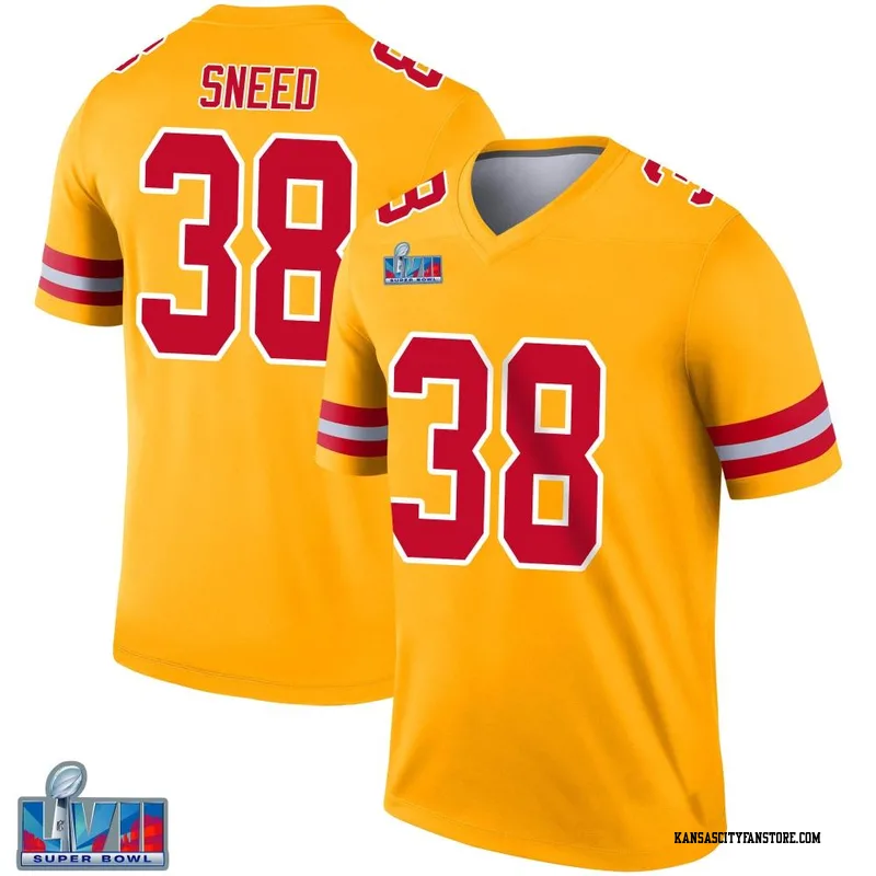 Kansas City Chiefs Ljarius Sneed Red Color Rush Legend Jersey - Dingeas