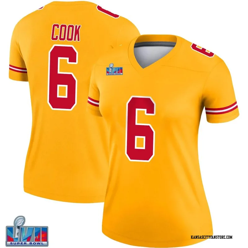 Top-selling Item] Bryan Cook 6 Kansas City Chiefs Super Bowl LVII Game 3D  Unisex Jersey - Youth Red