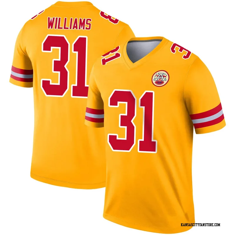 kansas city chiefs williams jersey