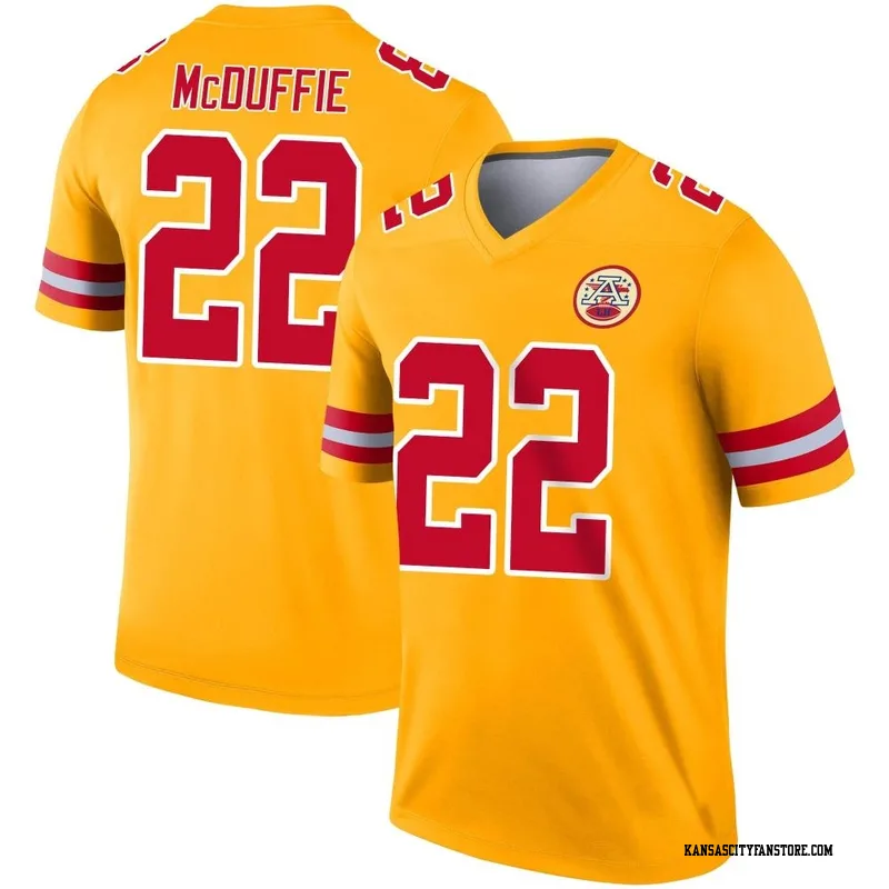 Trent McDuffie 21 Kansas City Chiefs Super Bowl LVII Game Jersey - Women  Red - Bluefink