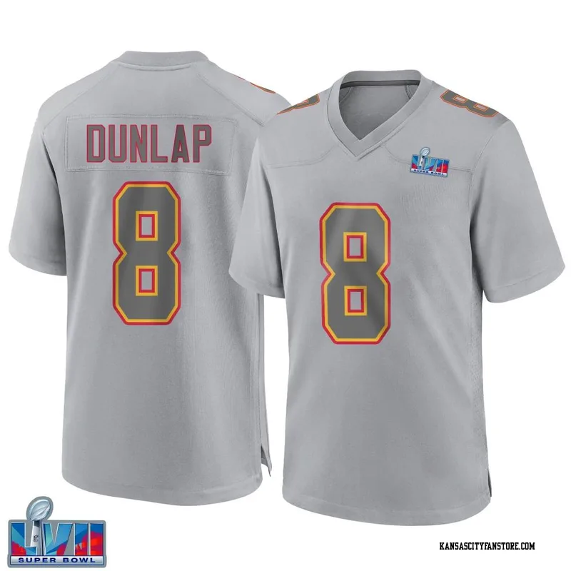 Carlos Dunlap 8 Kansas City Chiefs Super Bowl LVII Champions Men Game  Jersey - White - Bluefink