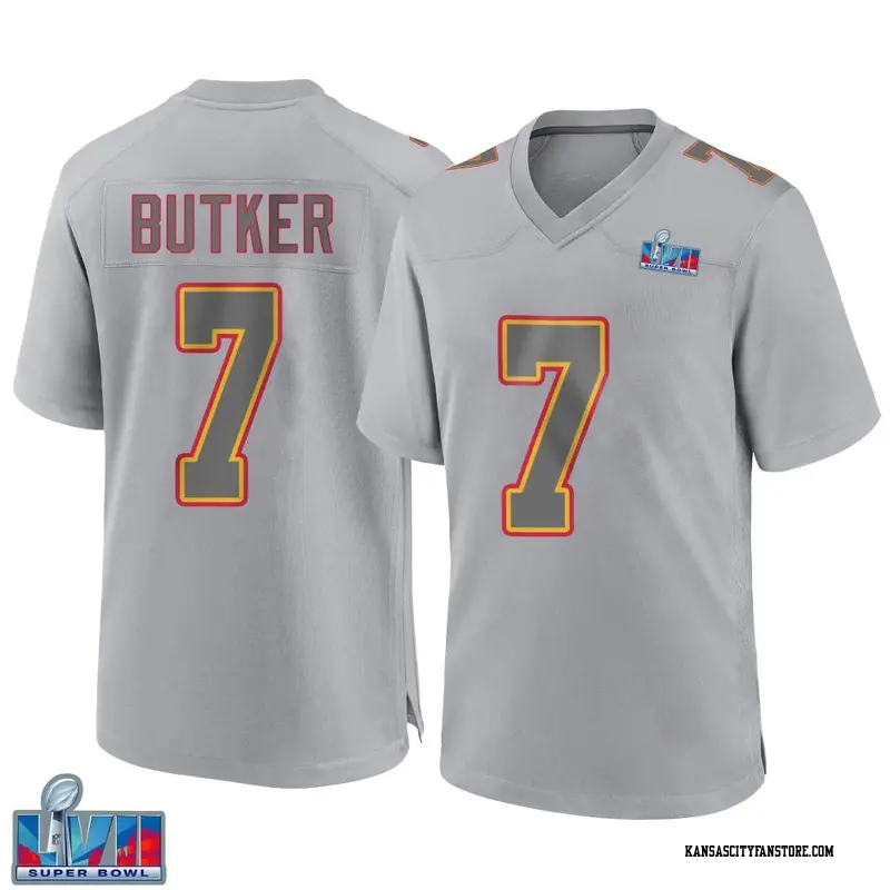 Men's Nike Harrison Butker Red Kansas City Chiefs Super Bowl LVII