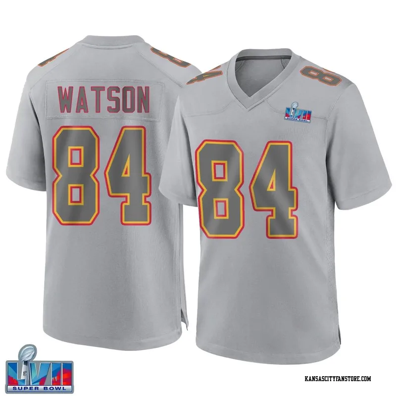 Men's Nike Justin Watson Red Kansas City Chiefs Game Player Jersey