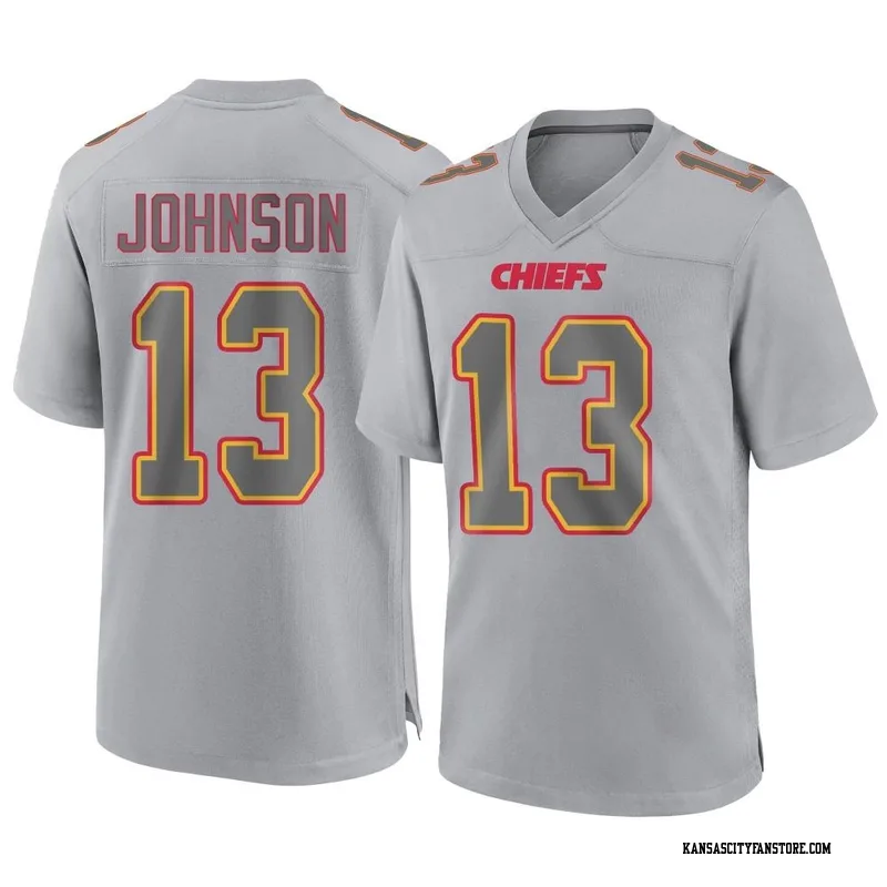 Men's Nike Nazeeh Johnson Red Kansas City Chiefs Game Player