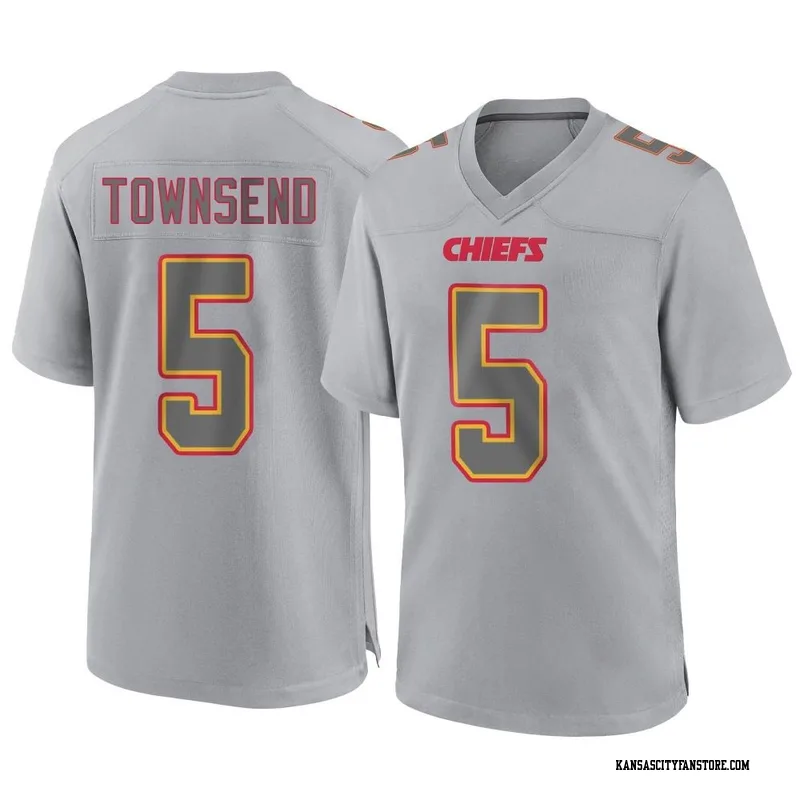 Men's Nike Tommy Townsend Red Kansas City Chiefs Game Jersey Size: 4XL