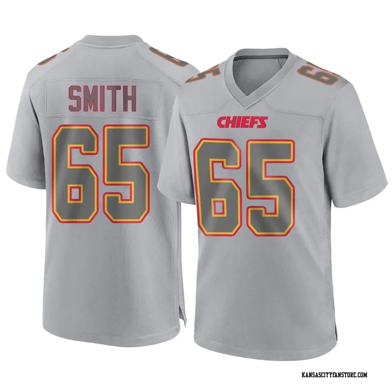 Trey Smith 65 Kansas City Chiefs Super Bowl LVII Champions Youth Game  Jersey - White - Bluefink