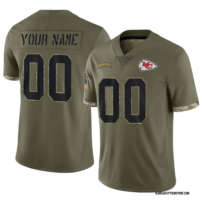 Chiefs Custom Name & Number Jersey - All Stitched - Vgear