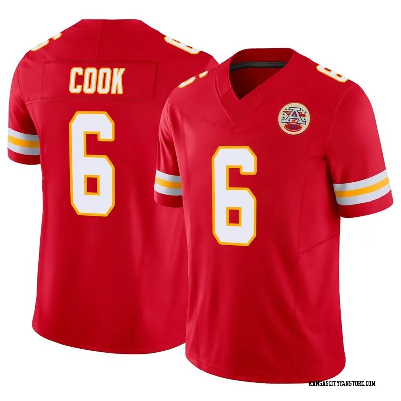 Top-selling Item] Bryan Cook 6 Kansas City Chiefs White Vapor Limited 3D  Unisex Jersey