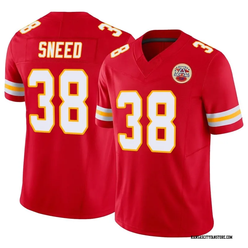 Kansas City Chiefs Ljarius Sneed Red Color Rush Legend Jersey - Dingeas