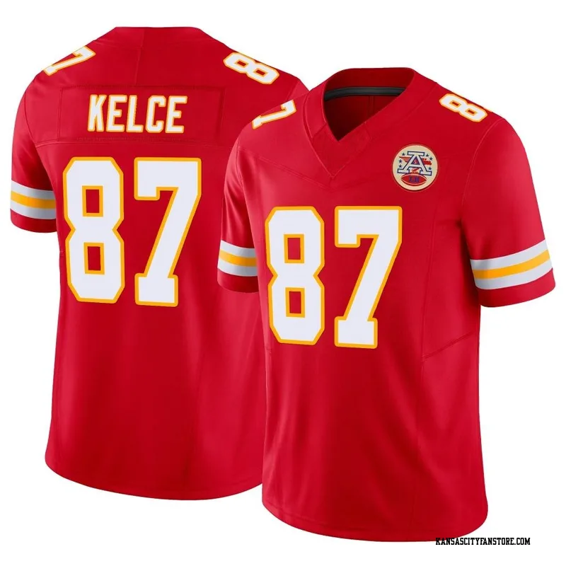 Men's Nike Travis Kelce Black Kansas City Chiefs RFLCTV Limited Jersey