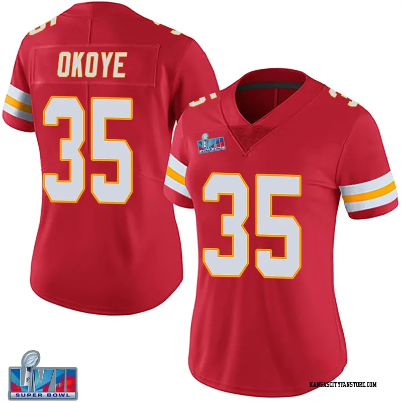 Christian Okoye Home Jersey Sticker for Sale by designsheaven