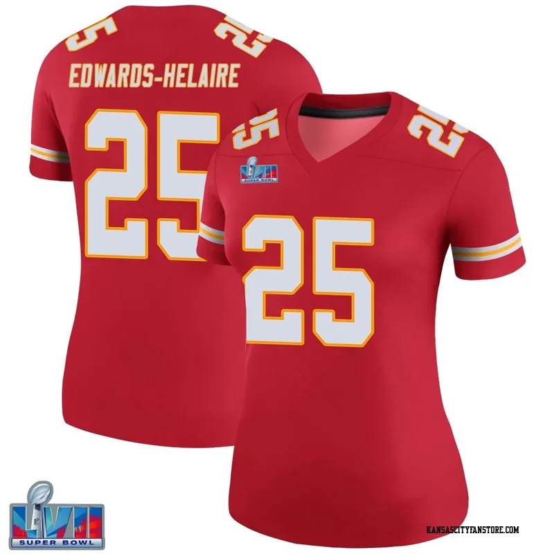 NFL Kansas City Chiefs (Clyde Edwards-Helaire) Men's Game Football Jersey.