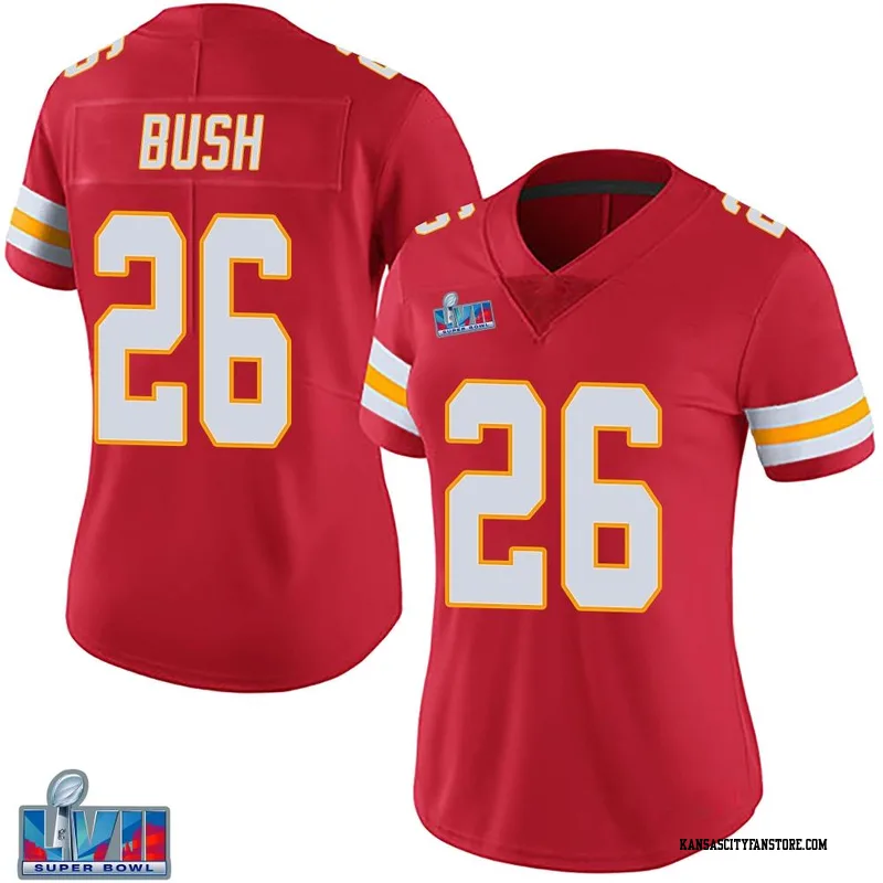 Women's Nike Deon Bush Red Kansas City Chiefs Game Player Jersey – Outfit  Adventure Jerseys