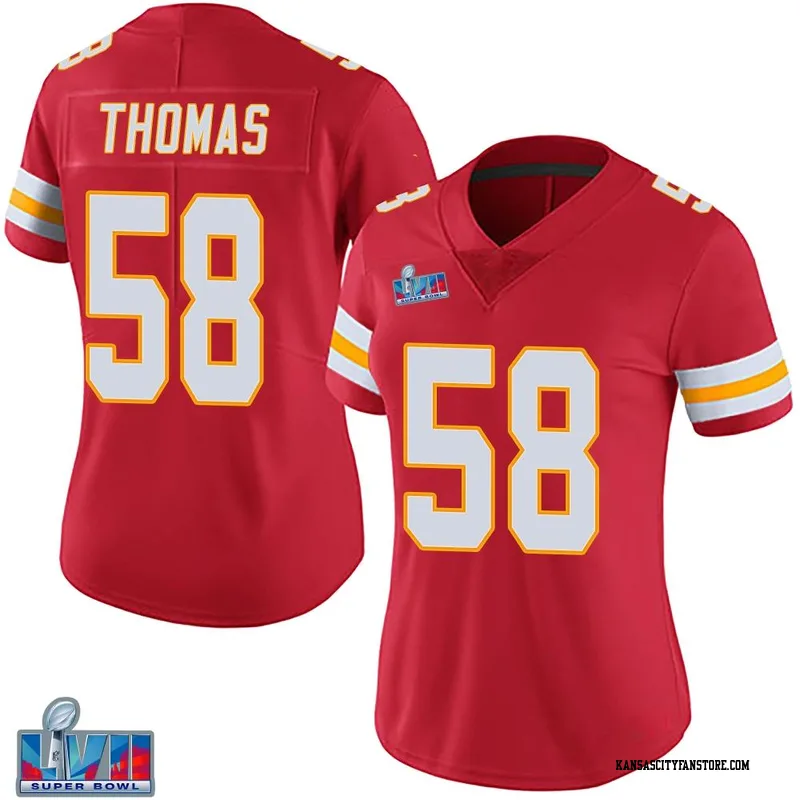 KC CHIEFS Derrick Thomas salute to service jersey mens XL #58 - general for  sale - by owner - craigslist