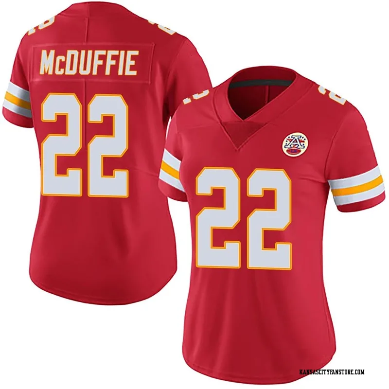 Trent McDuffie 21 Kansas City Chiefs Super Bowl LVII Game Jersey - Women  Red - Bluefink