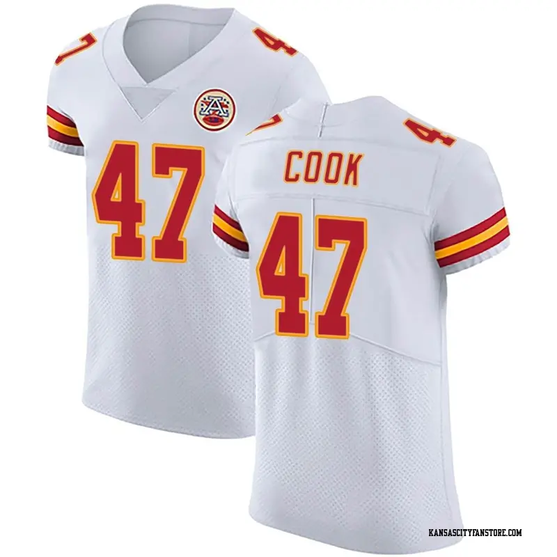 Chase Cota Men's Nike Red Kansas City Chiefs Custom Game Jersey