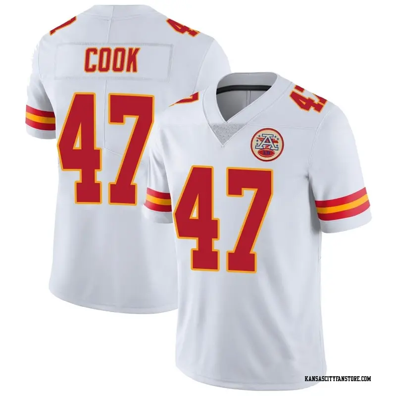 George Karlaftis Men's Nike Red Kansas City Chiefs Vapor Untouchable Custom Elite Jersey