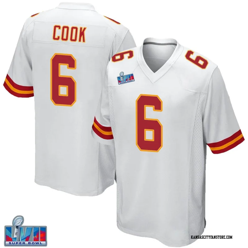 Top-selling Item] Bryan Cook 6 Kansas City Chiefs Super Bowl LVII Game 3D  Unisex Jersey - Youth Red