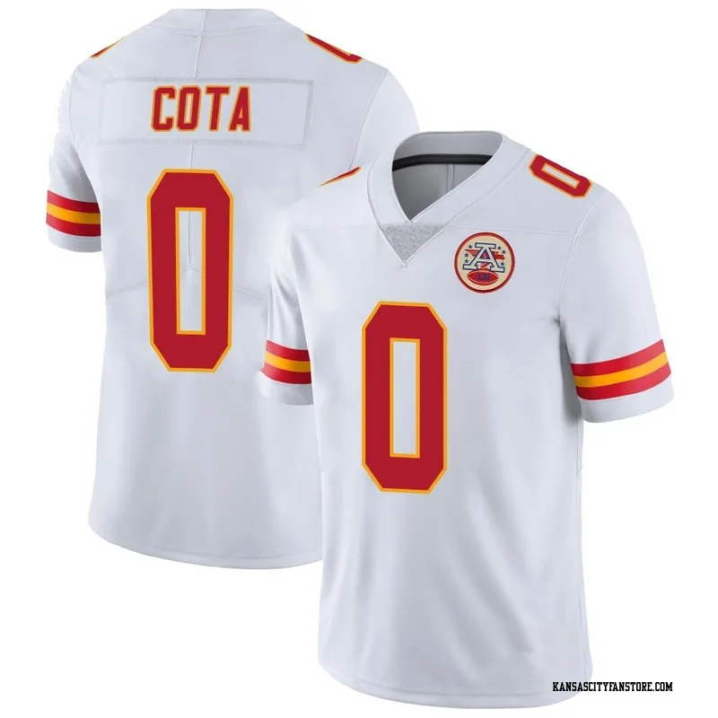 Chase Cota Men's Nike Red Kansas City Chiefs Custom Game Jersey