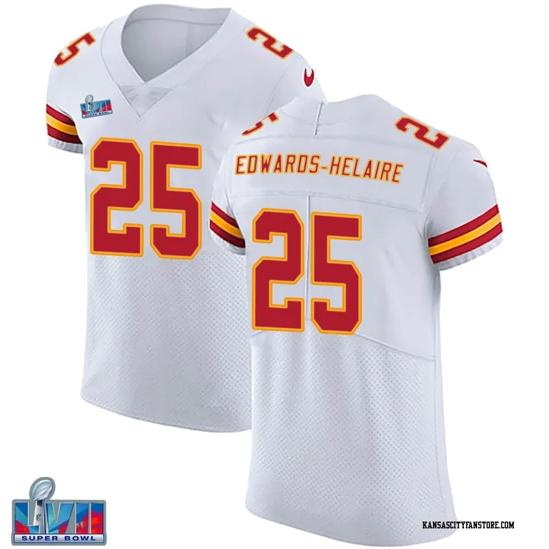 Womens Nike Clyde Edwards-Helaire Gold Kansas City Chiefs Inverted Legend  Jersey