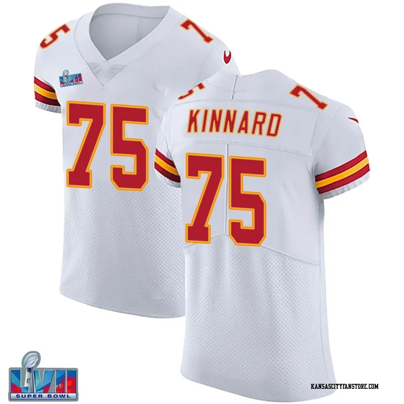 Men's Nike Darian Kinnard Red Kansas City Chiefs Game Player Jersey Size: 4XL