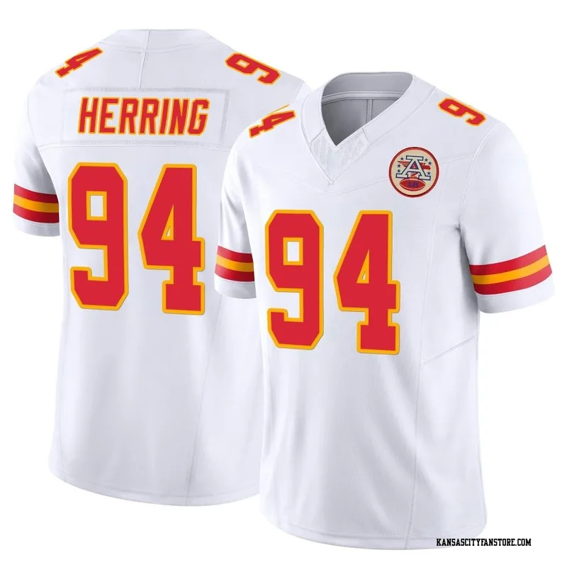 Women's Nike Malik Herring Red Kansas City Chiefs Team Game Player Jersey