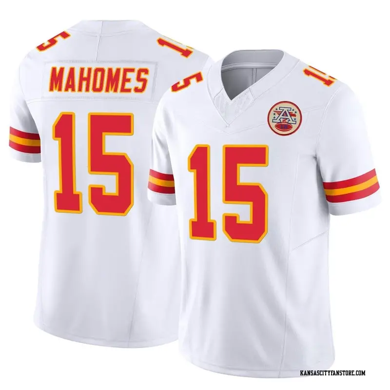 Kansas City Chiefs Patrick Mahomes White Vapor F.U.S.E. Limited Jersey