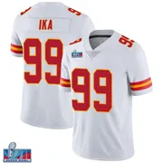 White Men's Siaki Ika Kansas City Chiefs Limited Vapor Untouchable Super Bowl LVII Patch Jersey