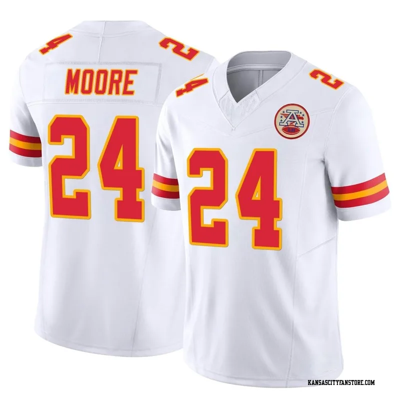 Skyy Moore Signed Red Custom Football Jersey — TSE Kansas City