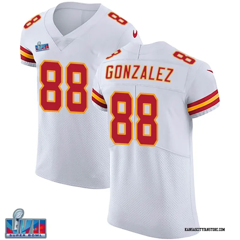 Tony Gonzalez 88 Kansas City Chiefs Super Bowl LVII Youth Atmosphere Game  Jersey - Gray - Bluefink