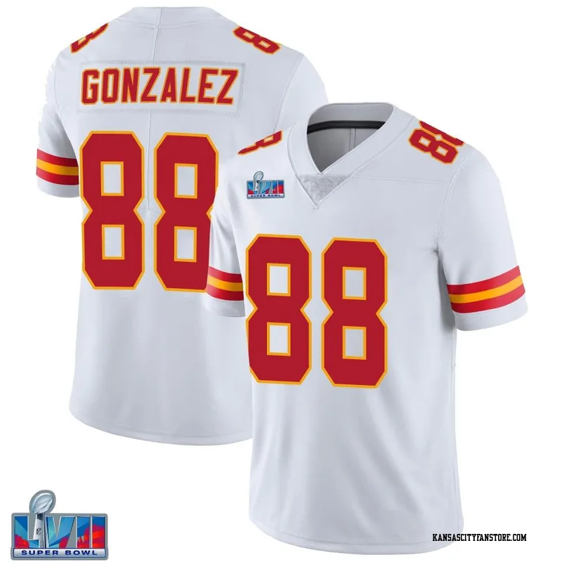 Tony Gonzalez 88 Kansas City Chiefs Super Bowl LVII Youth Atmosphere Game  Jersey - Gray - Bluefink