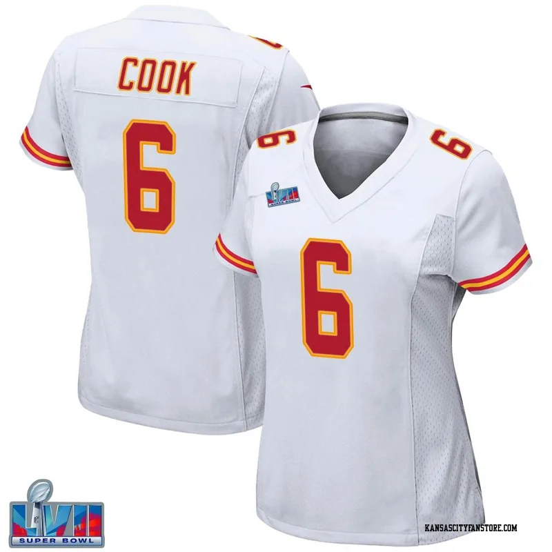 Top-selling Item] Bryan Cook 6 Kansas City Chiefs Super Bowl LVII Game 3D  Unisex Jersey - Youth Red